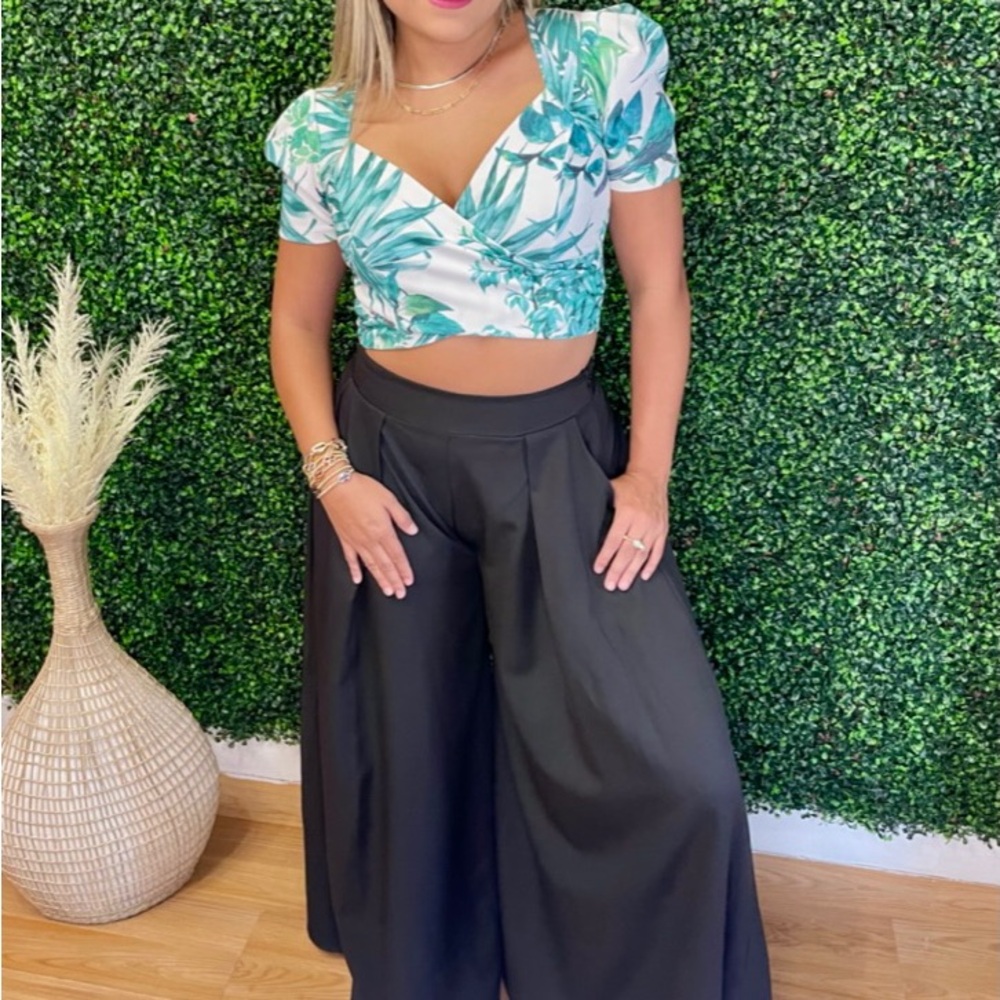Floral Crop Top